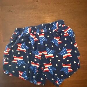 Patriotic Star and Stripe Shorts